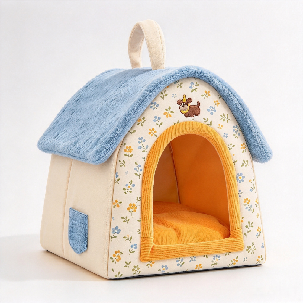 Square Pet Bed for Dogs & Cats – OEM Washable Removable Cover Pet Sofa – Custom Pet Bed Manufacturer China